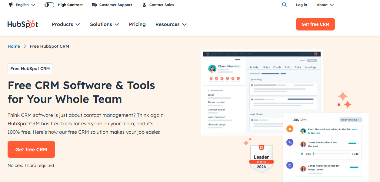 Hubspot CRM
