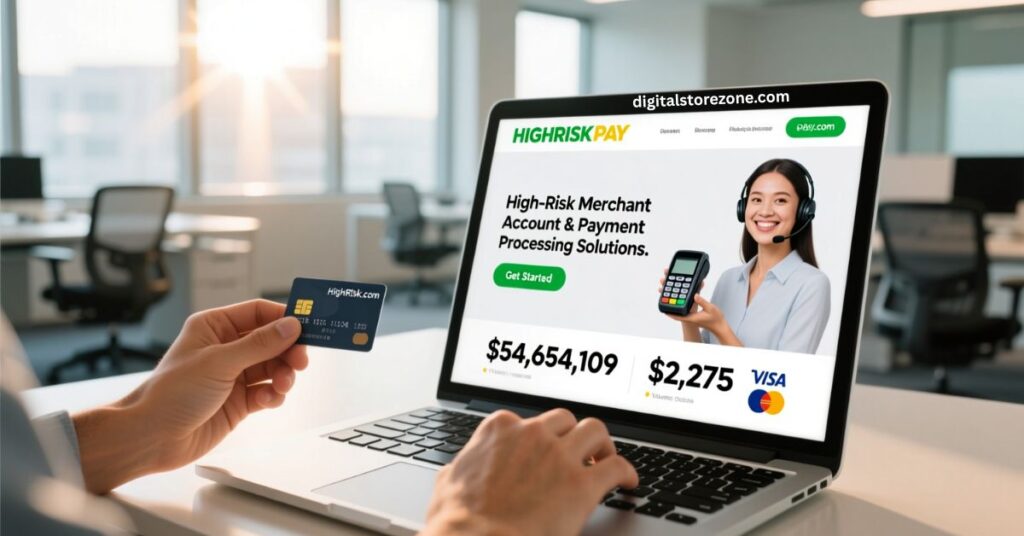 high risk merchant account at highriskpay.com