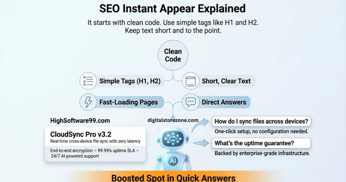 seo instant appear highsoftware99.com