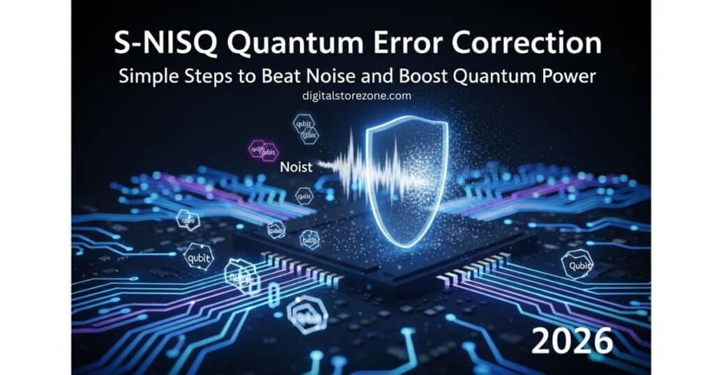 s-nisq quantum error correction