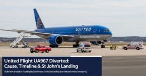 united flight ua967 diverted