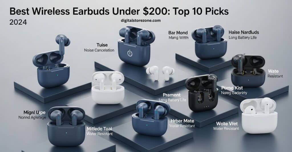 best wireless earbuds under 200 dollars 2024