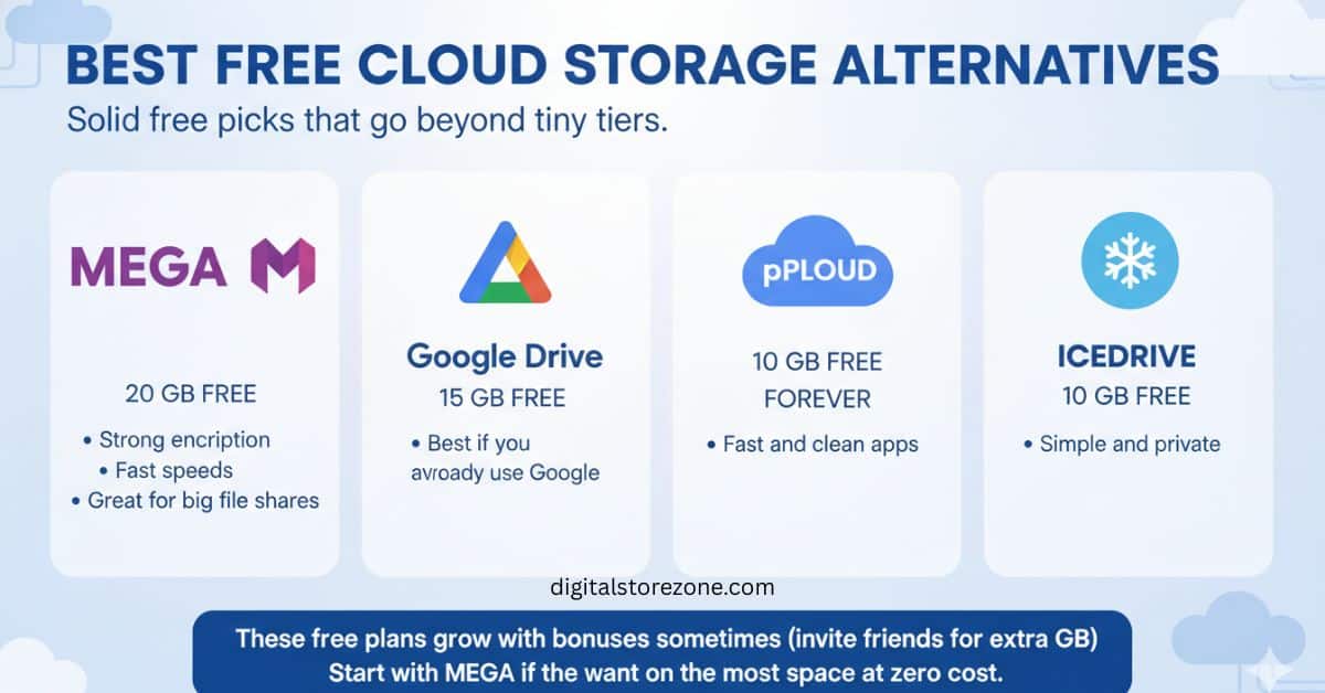 cloud storage alternatives